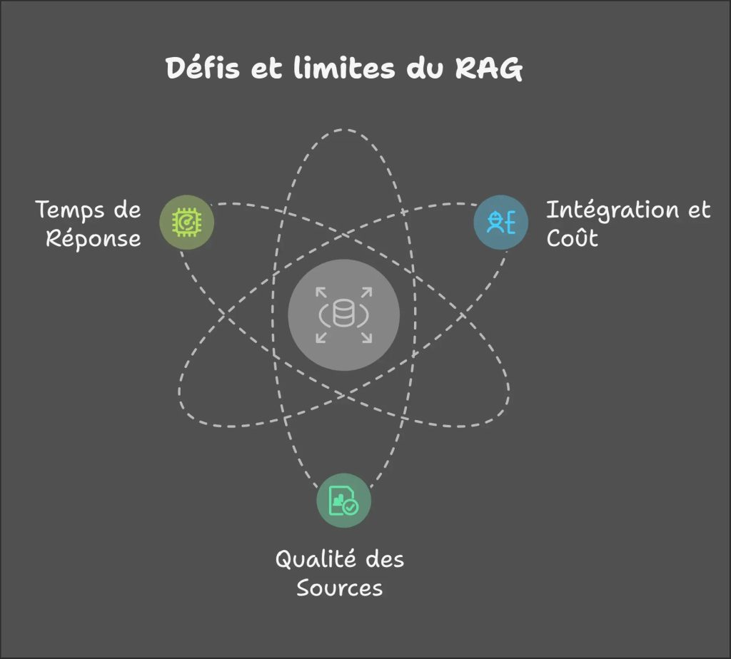 Les défis du RAG : intégration complexe, qualité des sources et temps de réponse