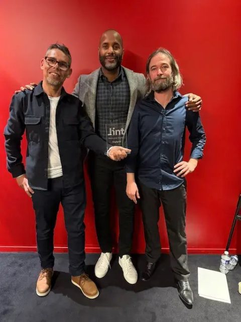 L'équipe Highpoh avec le trophée Jint Partner of the Year 2025