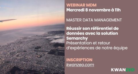 Visuel du replay du webinaire Master Data Management du 8 novembre 2023 : réussir son référentiel de données avec Semarchy