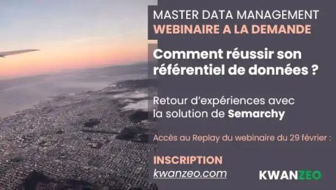 Visuel du replay du webinaire MDM « Les clés de réussite d'un référentiel de données avec Semarchy » de février 2024