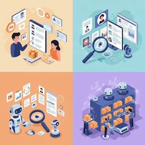 Applications de l'intelligence artificielle par fonction de l'entreprise
