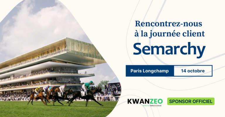 Bannière Kwanzeo pour la Journée Clients Semarchy France 2025 du mardi 14 octobre 2025