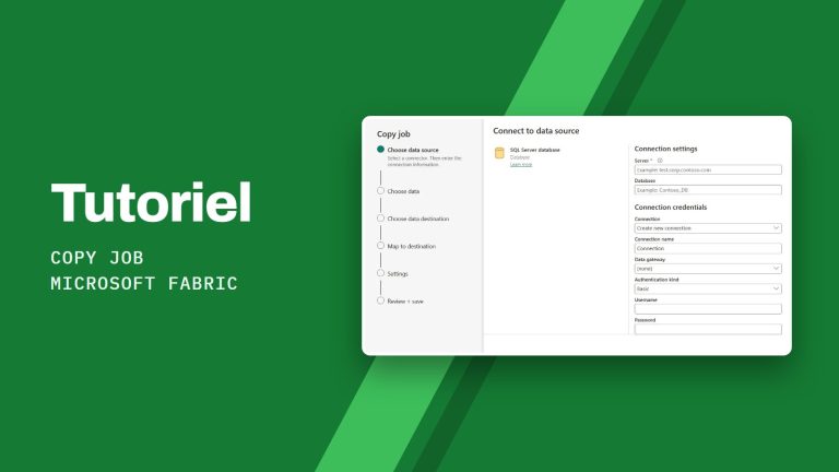 Tutoriel Copy Job Microsoft Fabric : Révision et exécution d'une tâche Copy Job vers un Lakehouse dans Microsoft Fabric