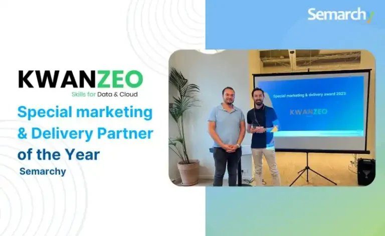 Kwanzeo reçoit le prix Partenaire Marketing & Exécution de l'année de Semarchy