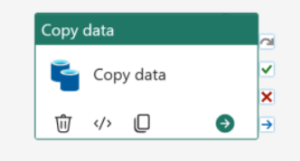 Activité Copy data de déplacement des données dans Data Factory