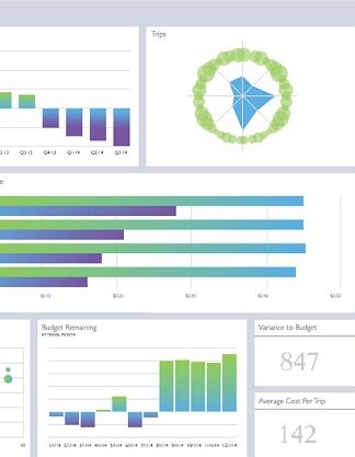 Fonctionnalités visuelles et interactives de Microsoft Power BI : graphiques, tableaux, filtres, et analyses prédictives.