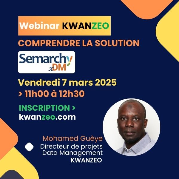 webinaire comprendre semarchy xdm le 7 mars 2025 à 11h