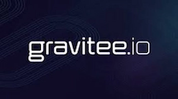 Logo officiel de Gravitee.io, une plateforme open-source de gestion d'API (API Management) et de sécurité des API.
