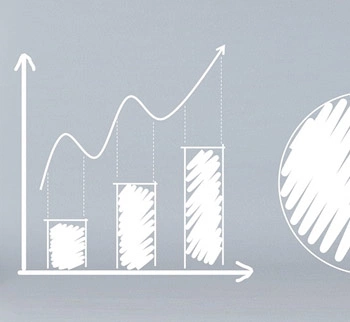 Illustration représentant un tableau de bord financier avec indicateurs de performance, graphiques et données comptables clés.