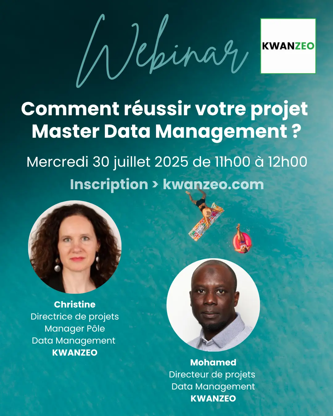 Webinar : Clés de réussite d'un projet Master Data Management le 30 juillet 2025 à 11h