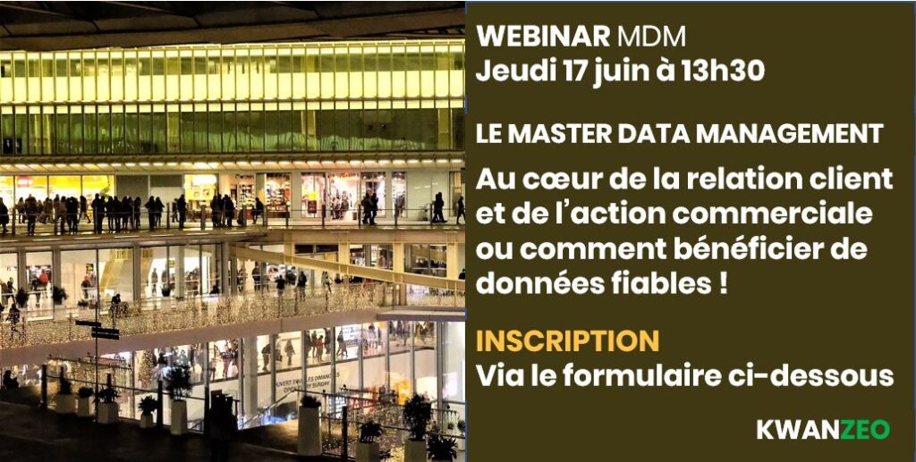 Replay Webinar MDM — Données fiables & Golden Record (17 juin 2021)