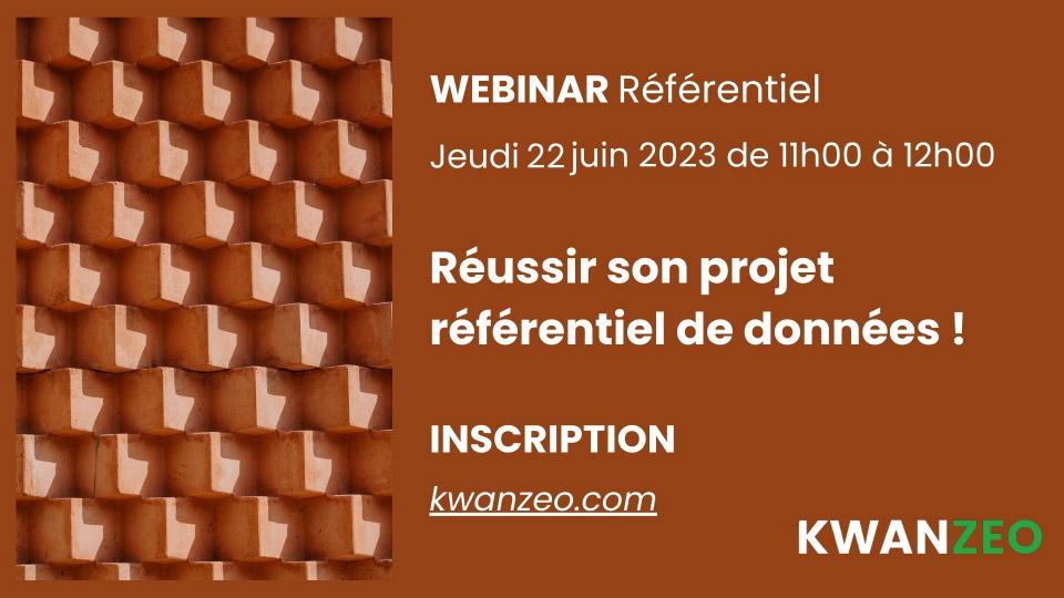 [Replay Webinar du Jeudi 22 juin 2023] Les clés pour réussir son projet de référentiel de données !