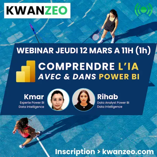 webinaire l'ia dans et avec power Bi