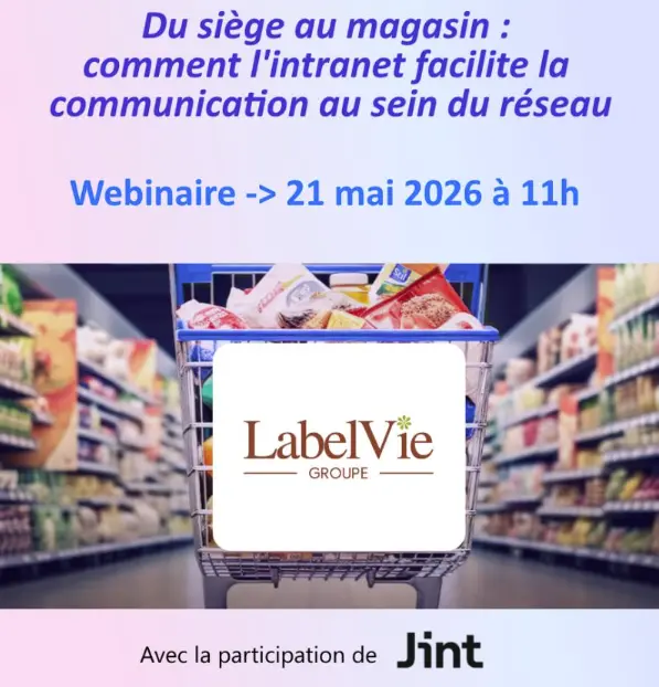 webinaire témoignage intranet label vie en sharepoint et jint |kwanzeo