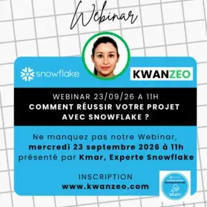 Les clés pour réussir votre projet, webinaire organisé le mercredi 23 septembre 2026 de 11h à 12h