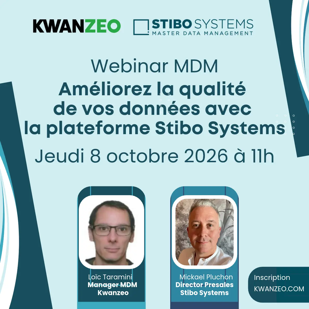 webinaire MDM : Avec Stibo Systems, améliorez la qualité de vos données - le 8oct. à 11h